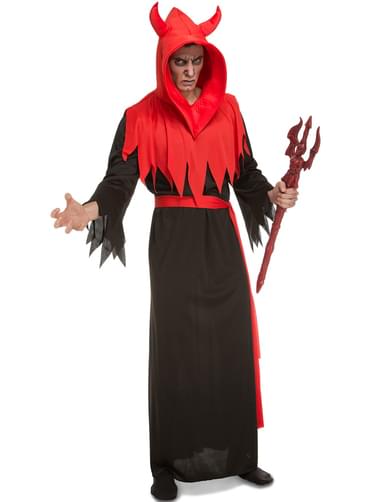 Disfraz de diablo aterrador para hombre