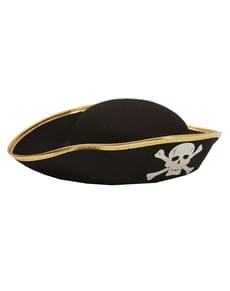chapéu pirata para menino
