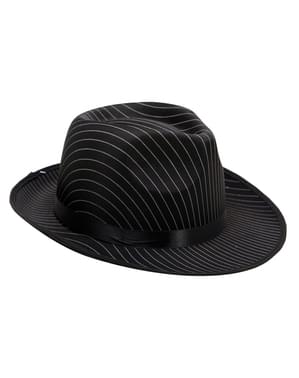 Chapeau gangster élégant adulte