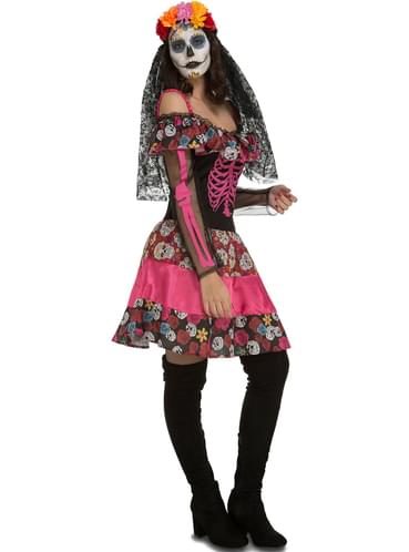 Women's Sexy Catrina Costume. Buy on Funidelia at the best price!