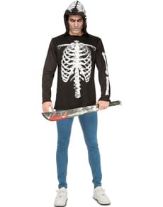 Men's Casual Skeleton Costume