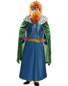 Déguisement Roi mage bleu homme
