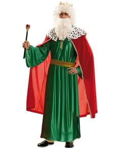 Men's Green Magic King Costume