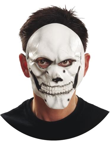 Adults White Skull Mask
