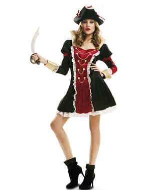 Disfraz de pirata de la realeza para mujer