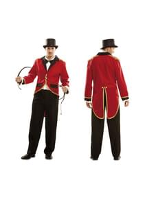 Starter Batteria Auto Costume Uomo Giacca Frac Rossa, Cappello A