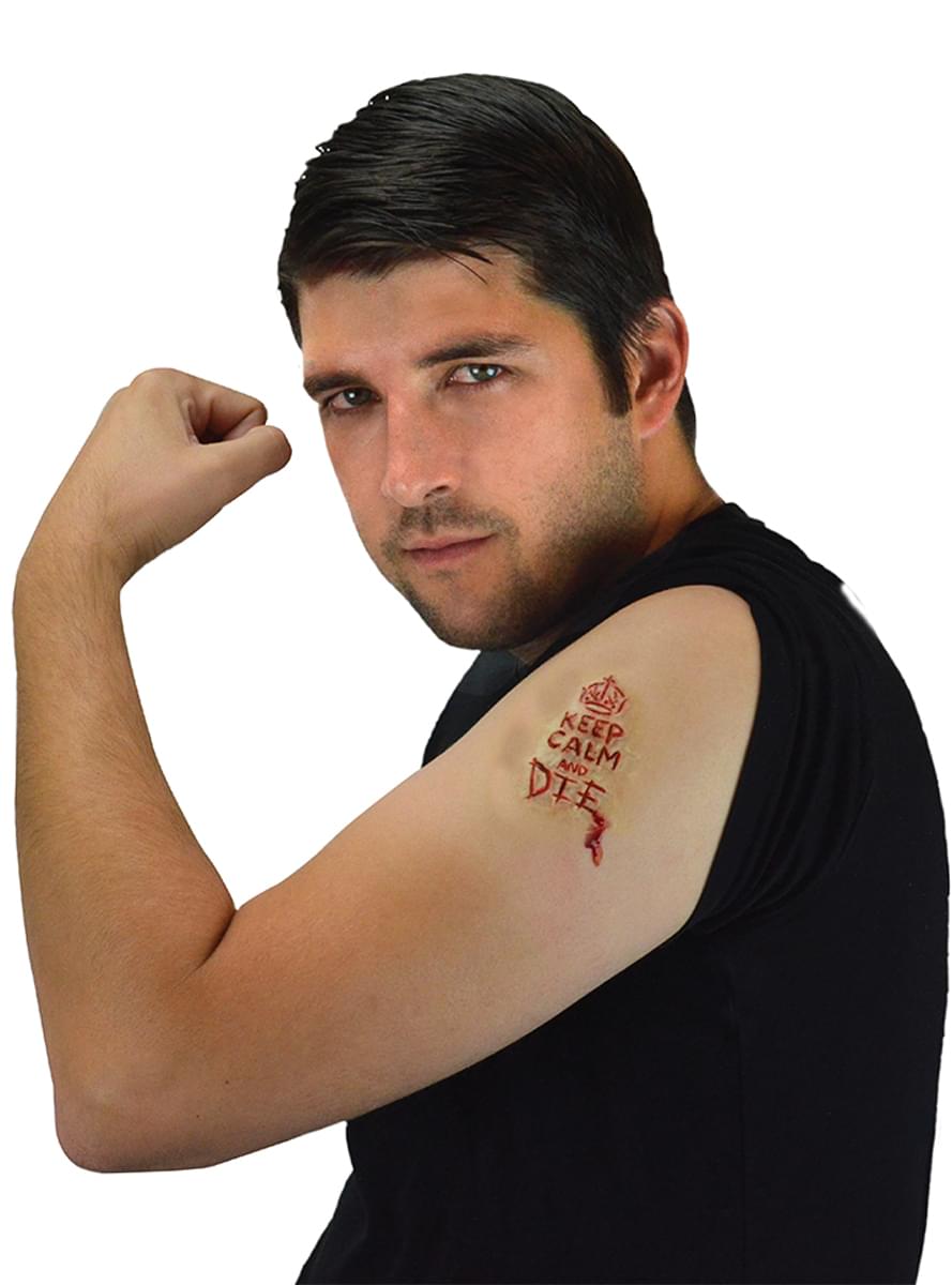 לשמור על קור רוח ולמות חקוק ספיחת תחילית עור