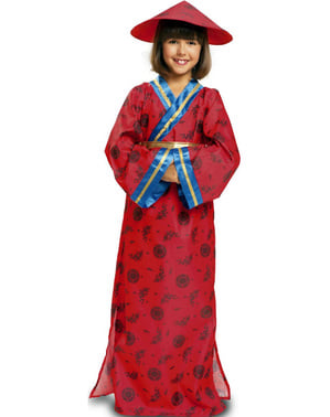 Čínsky kostým pre dievčatá