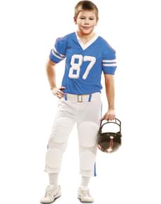Blue American Football Costume for a Child