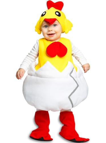 Kylling Klekker fra Skallet Kostyme for Barn