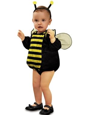Bebeğin sevimli arı kostümü