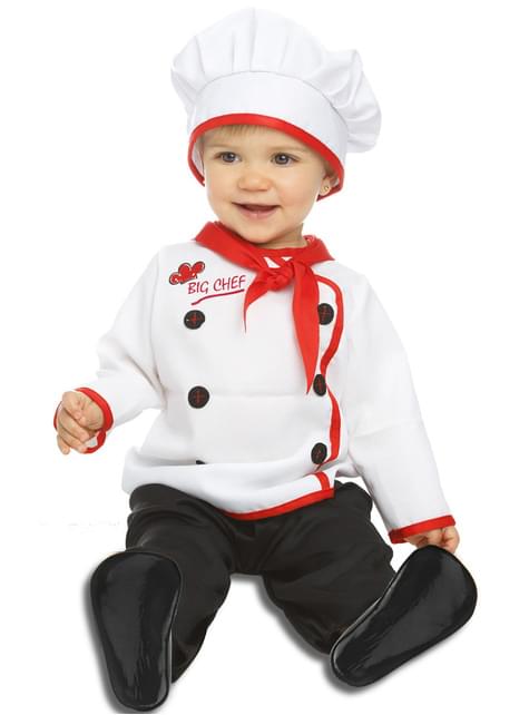 Costume da uomo chef halloween costume carnevale cucina cuoco