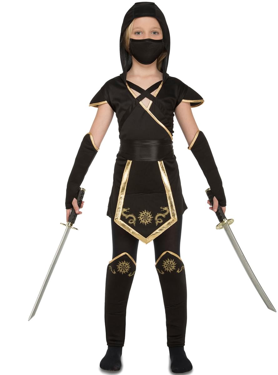 Fato de ninja para menina 