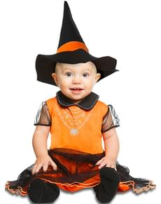 Baby's Witch Pumpkin Costume