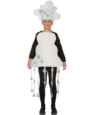Regenachtige wolk kostuum voor kinderen
