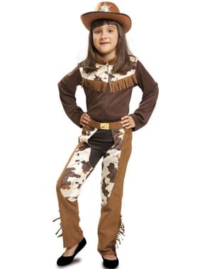 Kızın Rodeo Cowgirl Kostümü