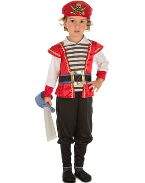 Fato de piratinha valente para menino