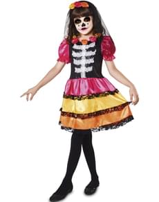 Girl's Catrina Bride Costume