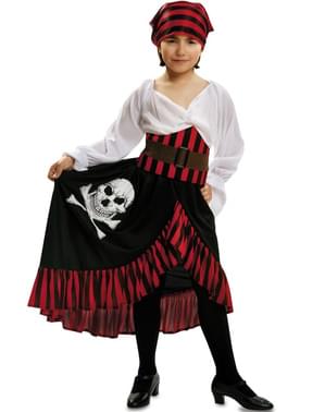 Kostum Bajak Laut Tengkorak Gadis