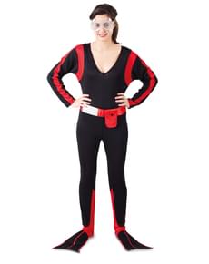 Déguisement plongeur femme