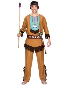 Déguisement chef indien adulte