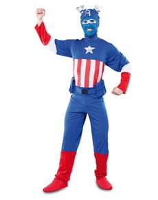 Adults American Captain Costume