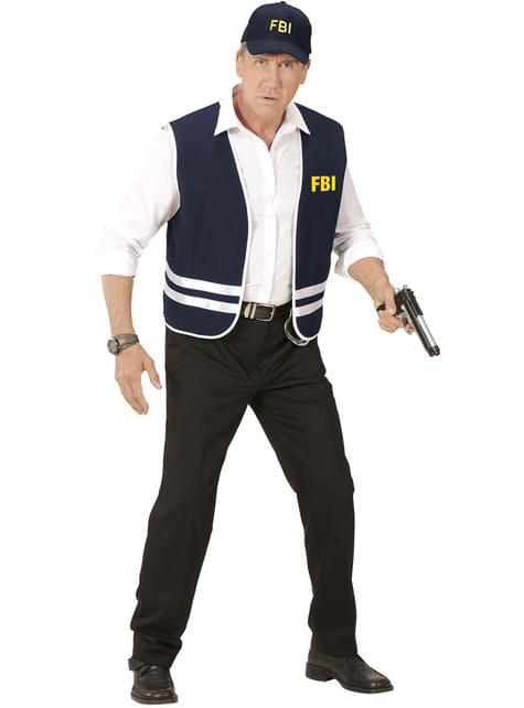 Tijdens ~ analyse tellen FBI kostuumset voor volwassenen. Volgende dag geleverd | Funidelia