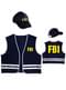 Kit disfraz de FBI para adulto