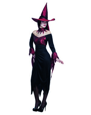 Kadın kötü cadı kostümü