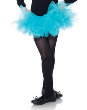 Neon Blå Tutu for Jente