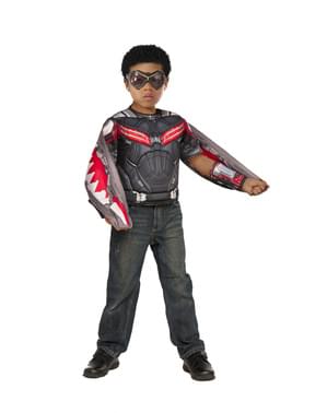 Captain America Civil War Falcon kostume kit til drenge