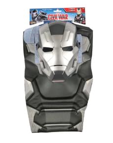 Kit costume da Macchina da Guerra Capitan Amercia Civil War Deluxe per bambino