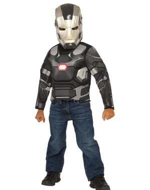 Kit Déguisement Machine de Guerre Captain America Civil War deluxe garçon