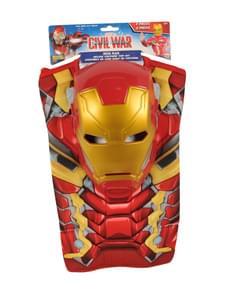Kit costume da Iron Man Civil War per bambino