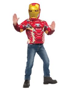 Kit costume da Iron Man Civil War per bambino