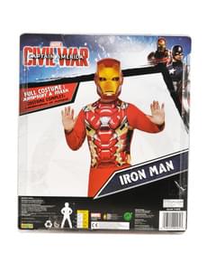 Iron Man Kostüm klassisch für Jungen aus Captain America Civil War