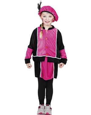 Déguisement Pierre assistant St Nicolas rouge enfant