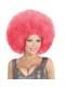 Gigantische Afro Perücke rosa deluxe
