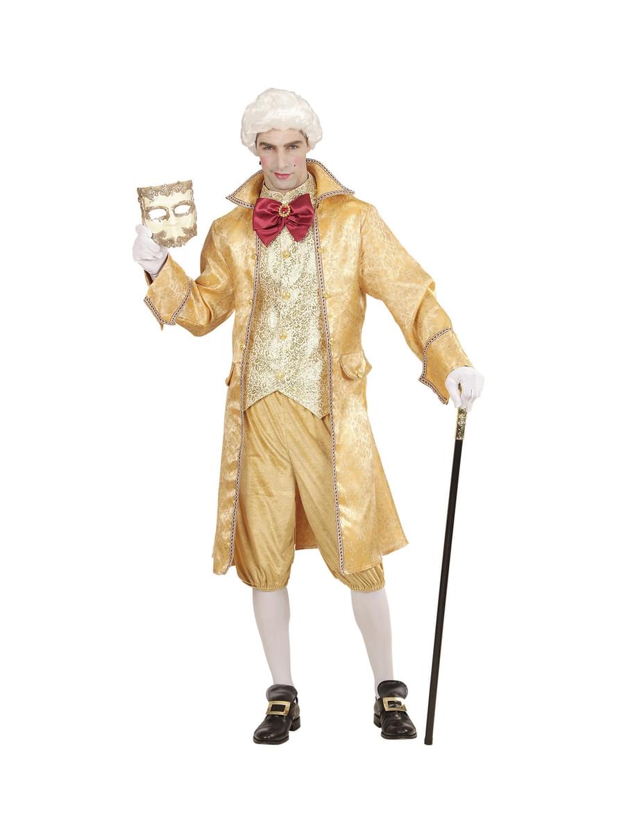 Mens Plus size Marquess Venetian Costume