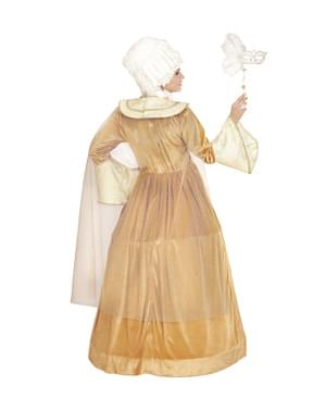 Fato de marquesa veneziana para mulher tamanho grande