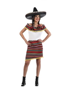 Déguisement mexicain avec style femme