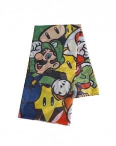 Super Mario Bros characters fashion scarf for women