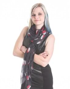 Pokeball from Pokémon fashion scarf for women