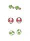 Set de pendientes de Mario Bros