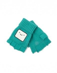 BMO Adventure Time fingerless gloves for adults