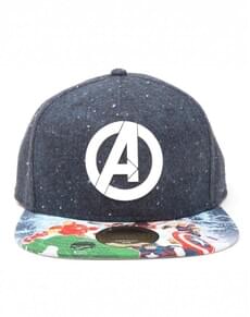 The Avengers Caps med Avtrykk Topp for Voksne
