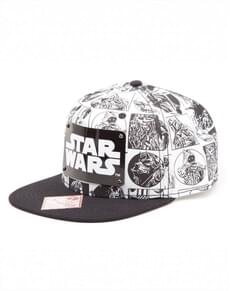 Star Wars Logo Mütze im Comic-Design für Erwachsene