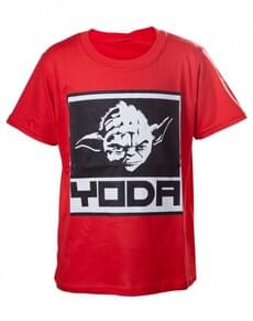 T-shirt Yoda rouge