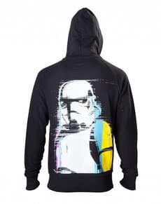 Sweat Stormtrooper noir pour adulte