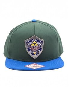 Hylian Zelda metal shield hat for adults